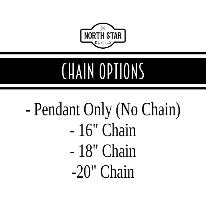 North Star Rustics - Wholesale Pendant/Charm Necklace - Latitude and Longitude Necklace - You Choose