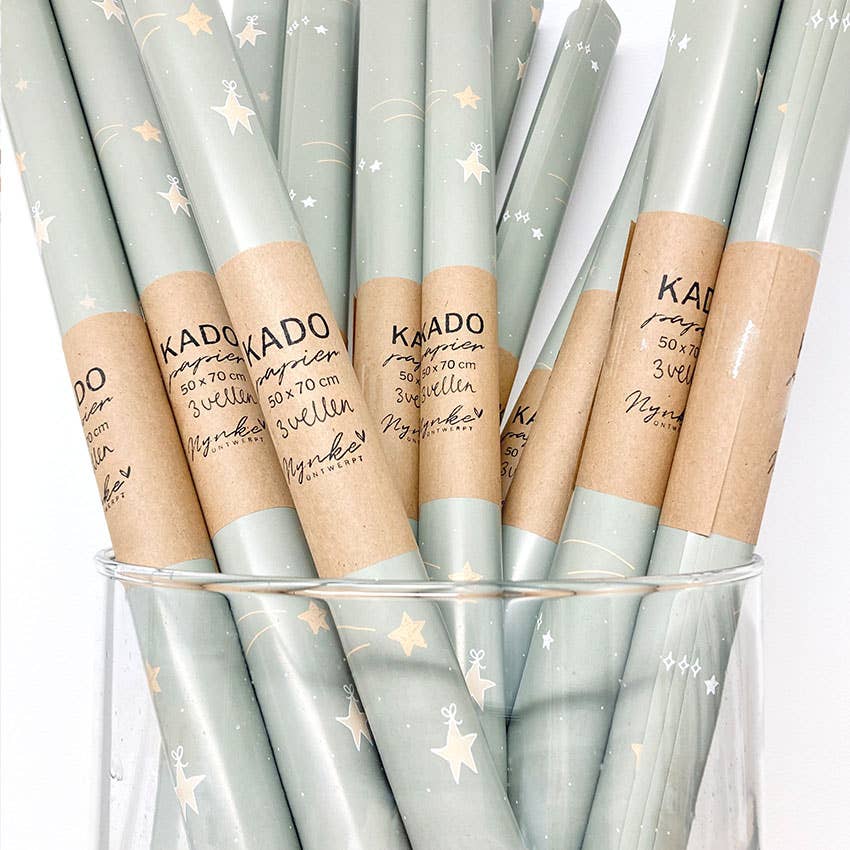 NynkeOntwerpt - Wholesale Wrapping Paper Roll - Wrapping paper | Stars1