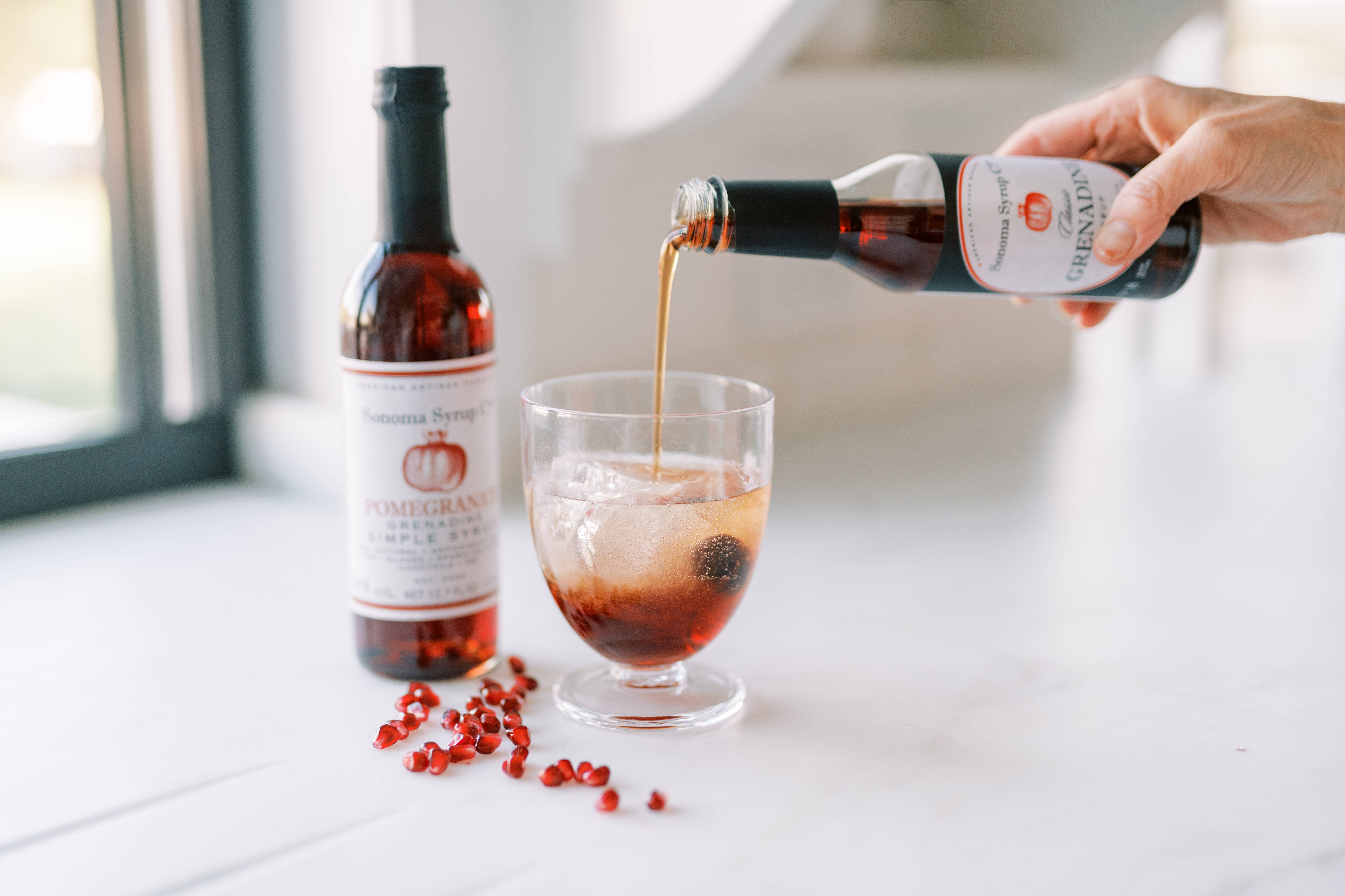 Sonoma Syrup Co. - Wholesale Cocktail Mix/Syrup - 8 oz Classic Grenadine1