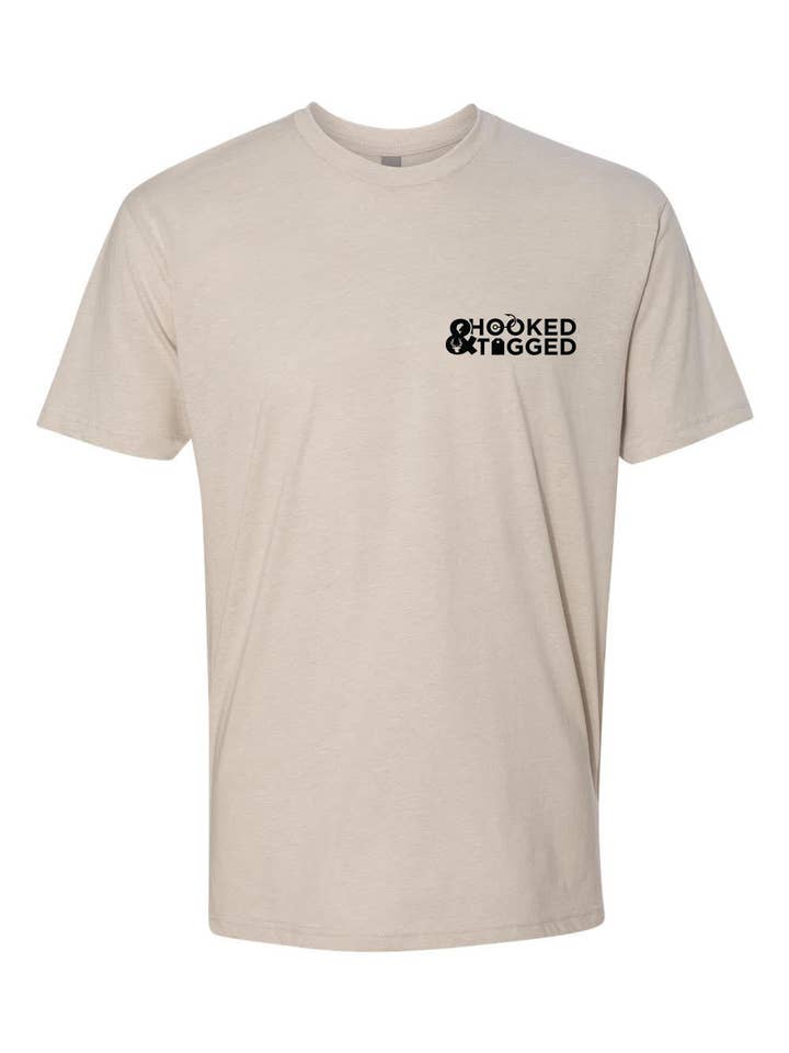 Hooked & Tagged - Wholesale Screen Printed T-Shirt - Men's - H&T Buck T-Shirt2