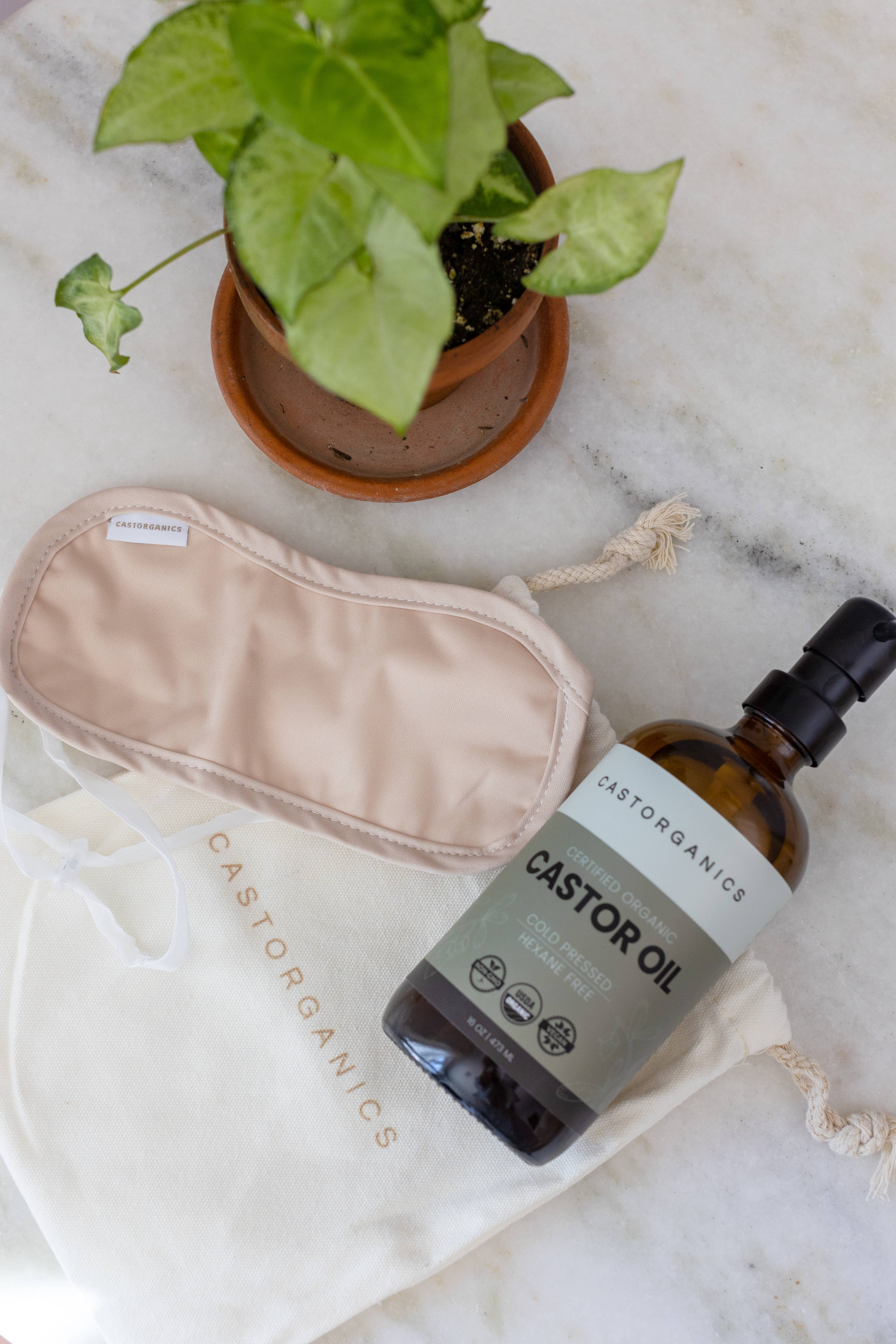 CASTORGANICS - Wholesale Cotton Pad - Organic Cotton Castor Oil Packs6