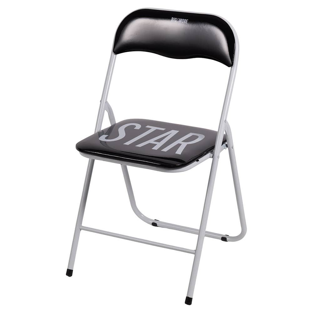 VdE Tivoli 1996 – wholesale Folding chair – BIGISMORE FOLDING CHAIR BLACK 4 PCS5