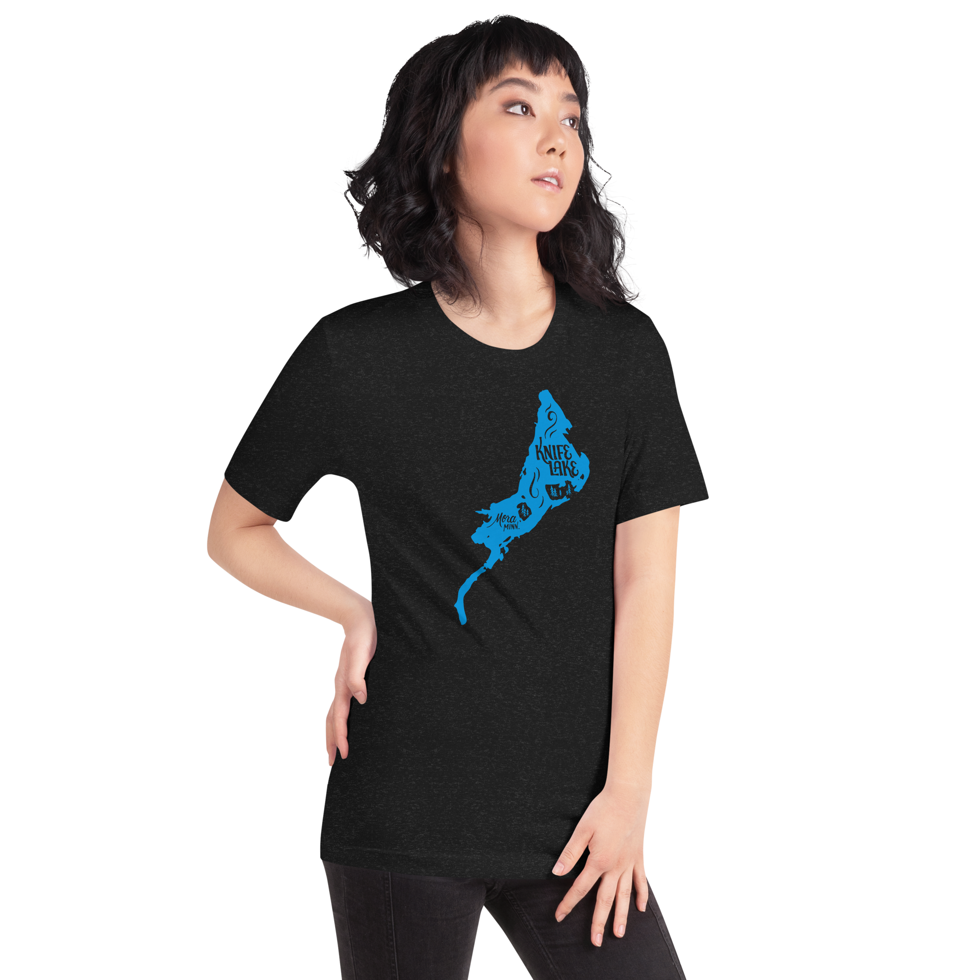 Lakes Supply Co. - Wholesale Screen Printed T-Shirt - Unisex - Knife Lake Tee3