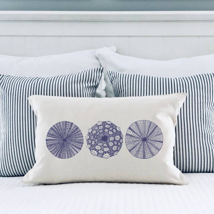 Coastal Lumbar Pillow - Sea Urchins for wholesale by Salt + Fare