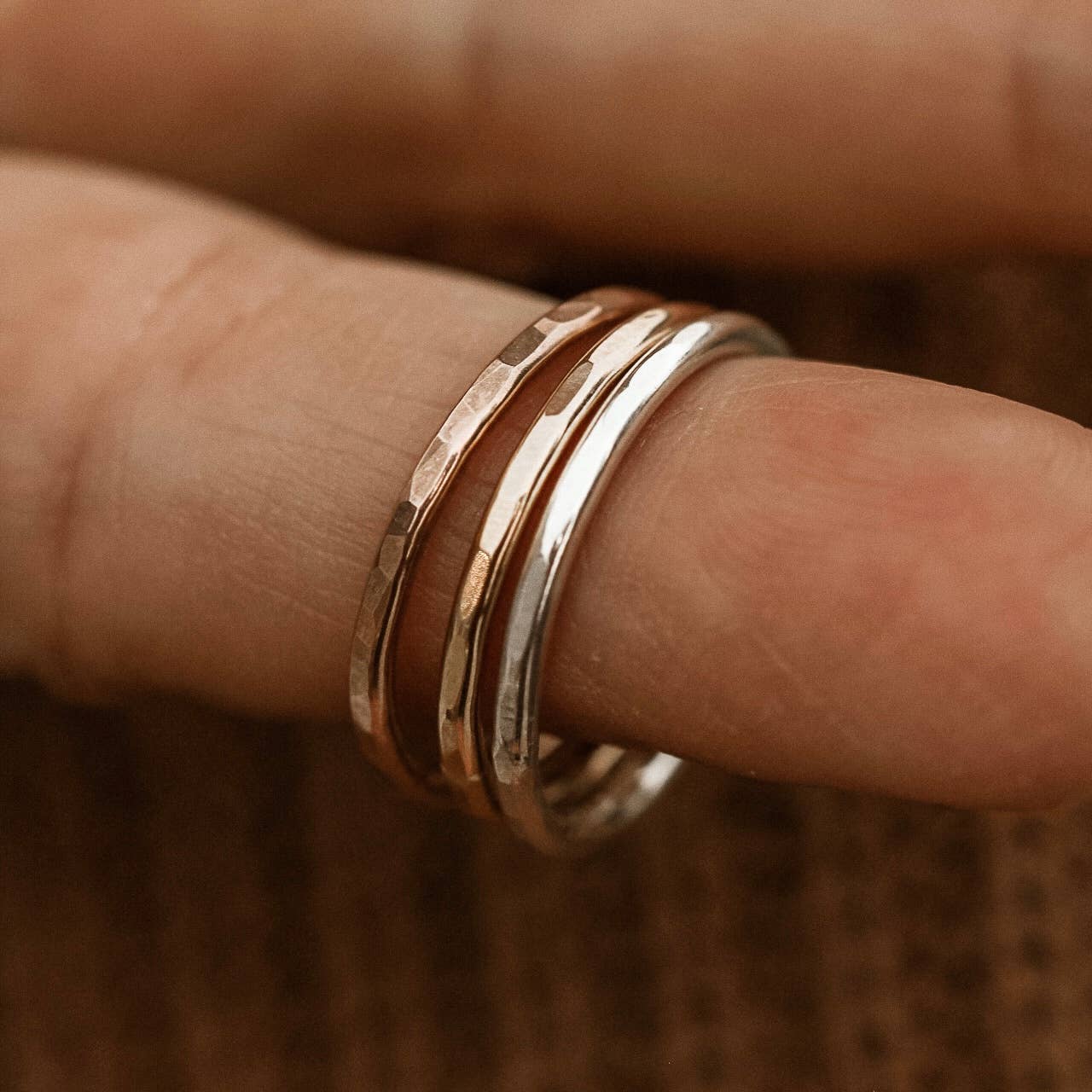 Everly Made - Wholesale Band/Stacked Ring - Golden Hill Ring7