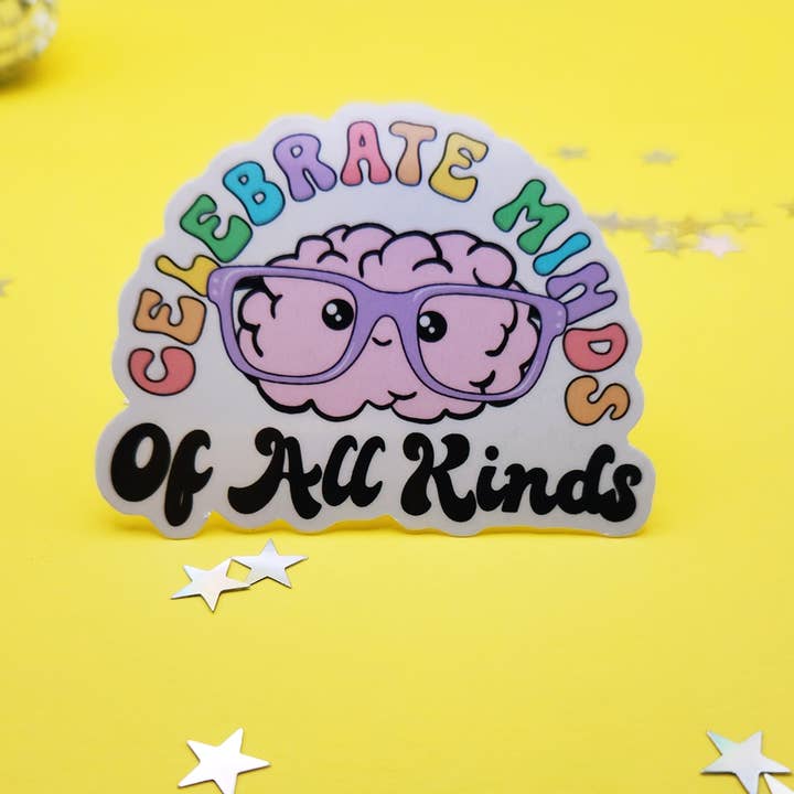 Hydroflasque neurodivergente Celebrate Diversity pour la vente par Luxe Trauma