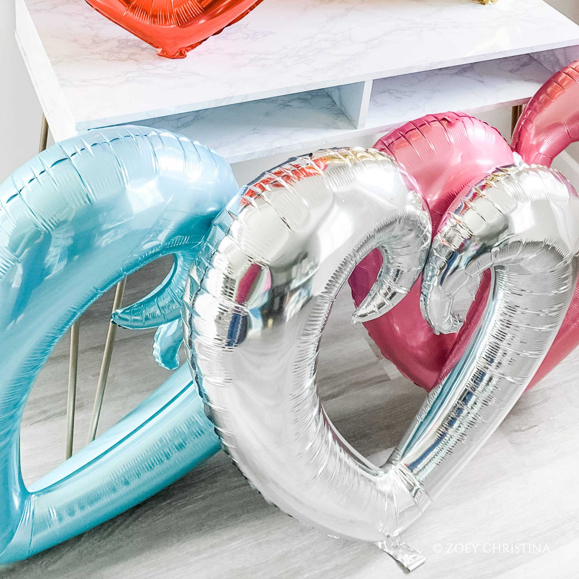 Zoey Christina - Wholesale Balloon - Jumbo Open Heart Shaped Balloon14
