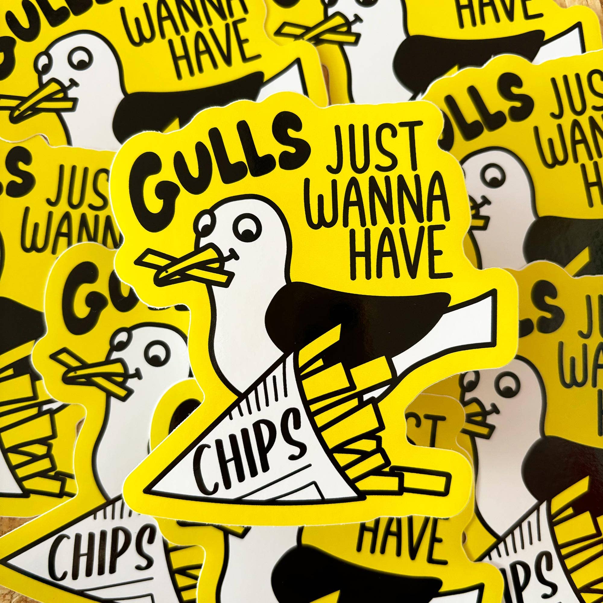 hello DODO - Wholesale Sticker - 40 Large Gull Vinyl Stickers (Set 2)6