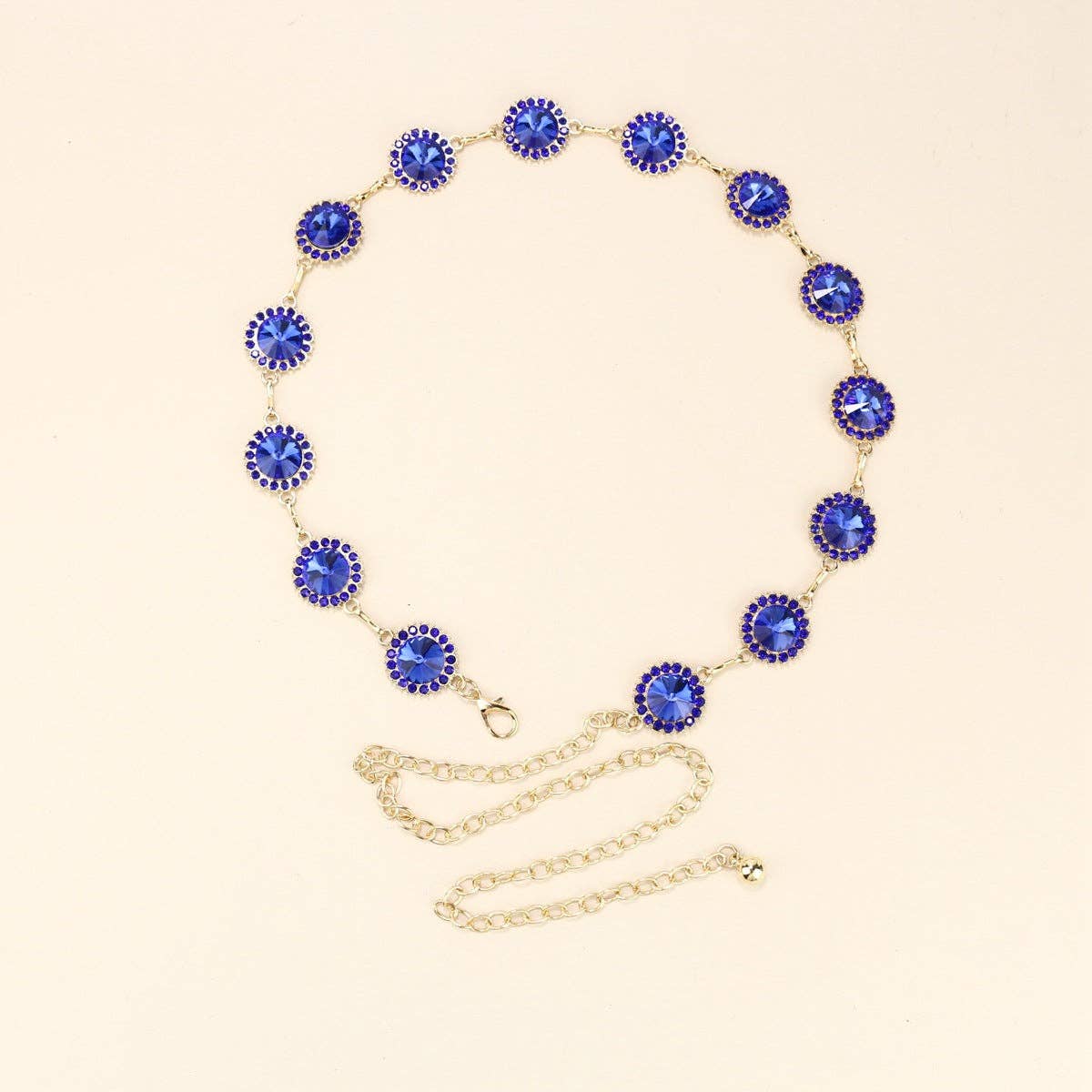 SALINA TRADING INC – Großhandel Gürtel – Damen – Metallkettengürtel mit Schmetterlings- und Herzdesign42