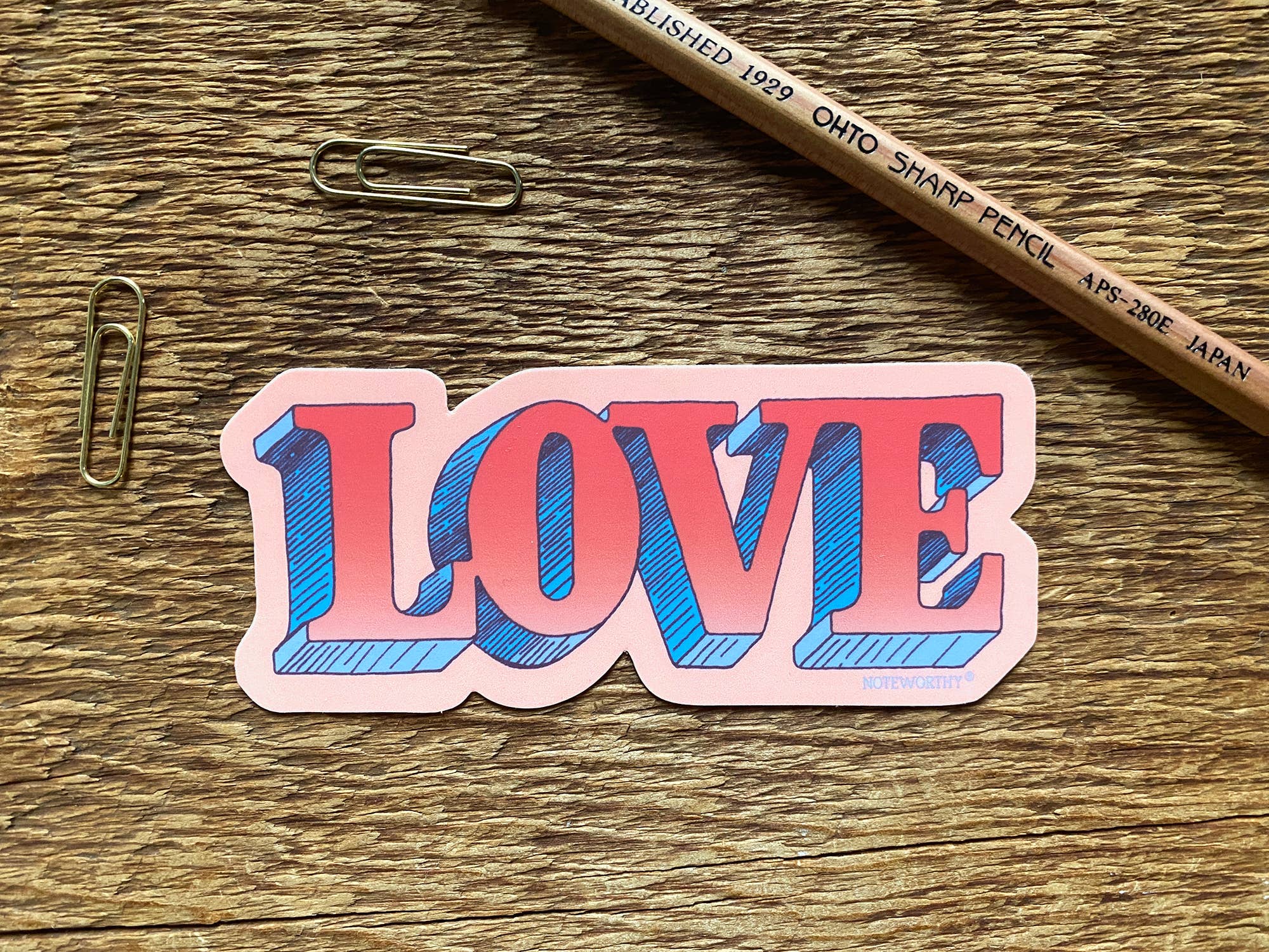 Noteworthy Paper & Press - Vendita all'ingrosso Adesivo - Adesivo LOVE1