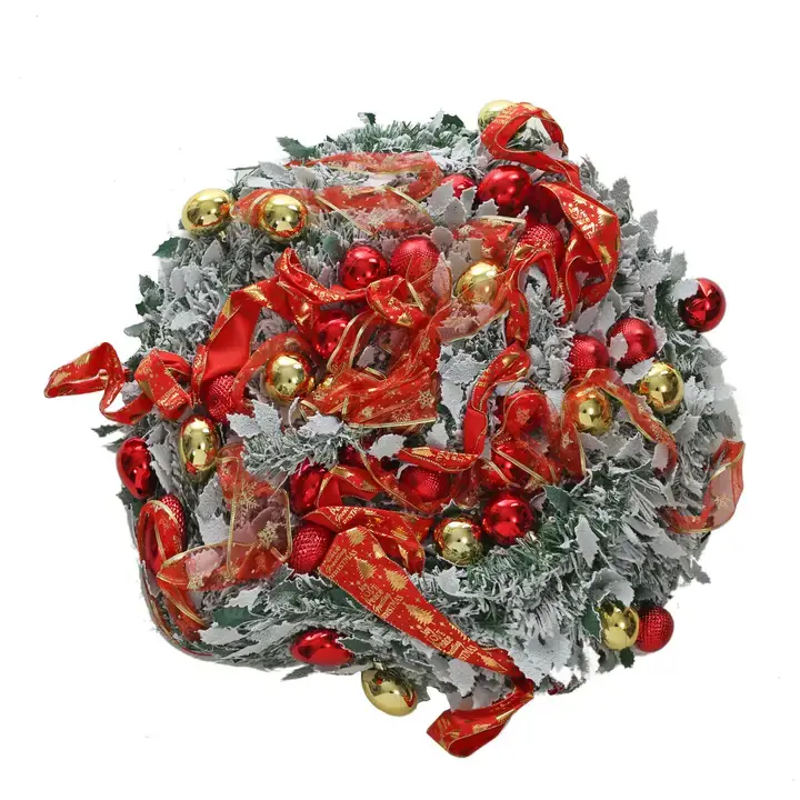 SINT - Wholesale Artificial Christmas Tree - Premium 6ft Artificial Pre-Decorated Lighted Christmas Tree7