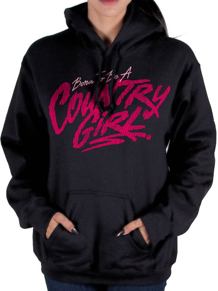 Born To Be A Country Girl® Women's Hoodie for wholesale by Country Girl Store