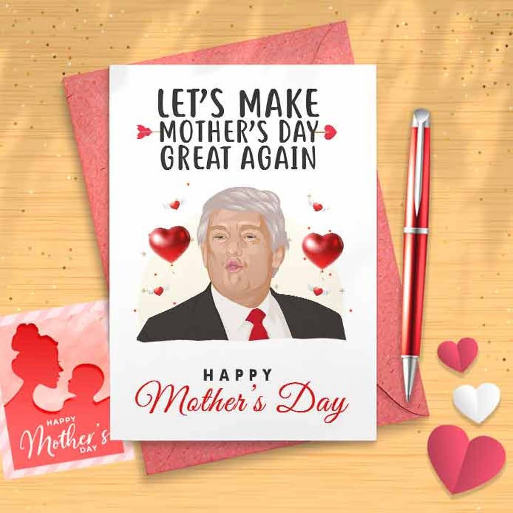 VenusArtsShop – Engroshandel Morsdagskort – Sjov Trump Mors Dags Kort - Sjov Mors 20