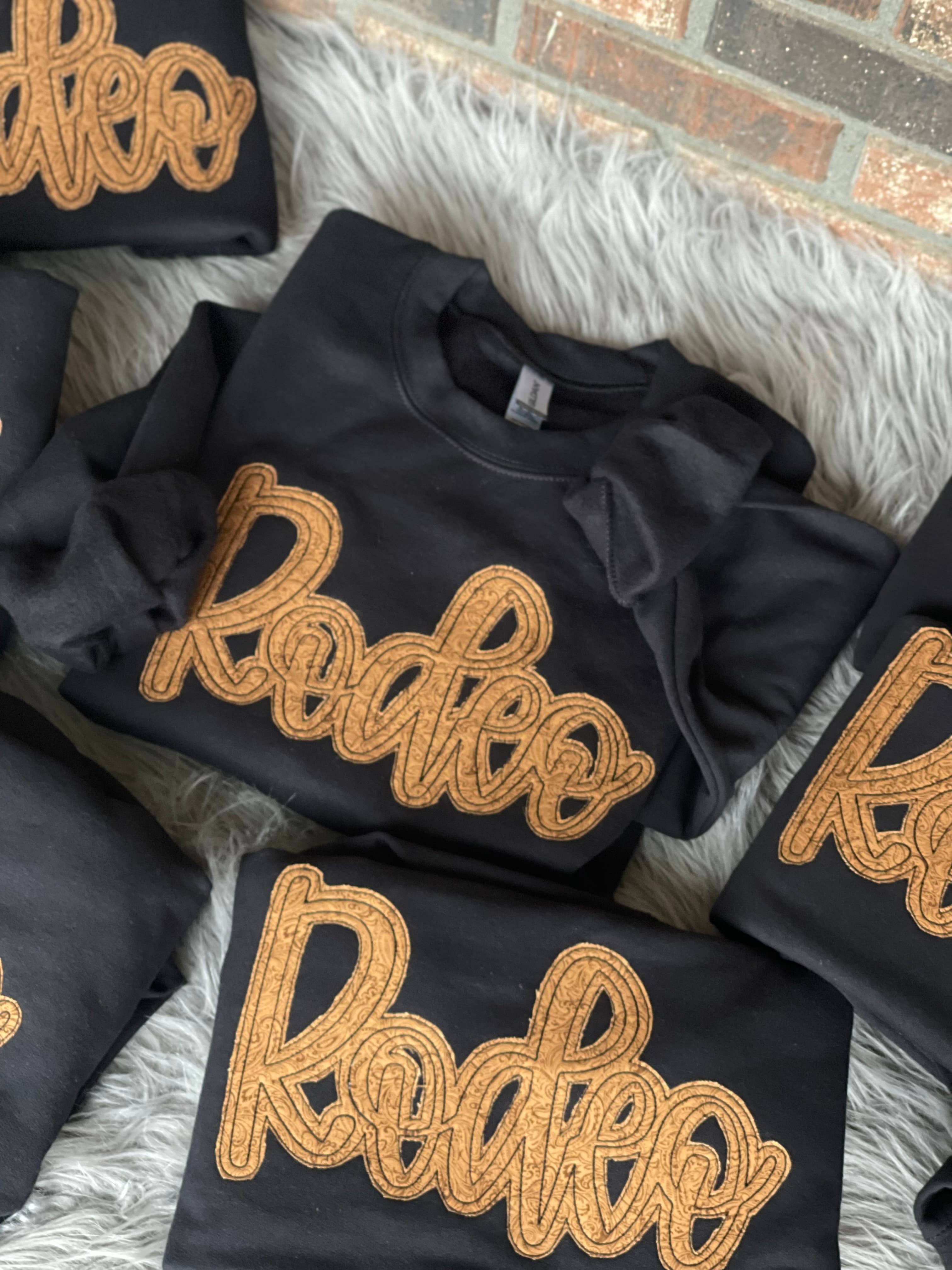 Hartley Co - Wholesale Graphic Sweatshirt - Women's - Rodeo Embroidered Sweatshirt | Western Boutique Wholesale2