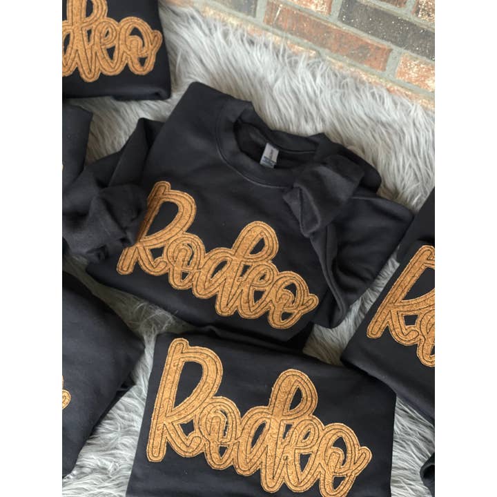 Hartley Co - Wholesale Graphic Sweatshirt - Women's - Rodeo Embroidered Sweatshirt | Western Boutique Wholesale2