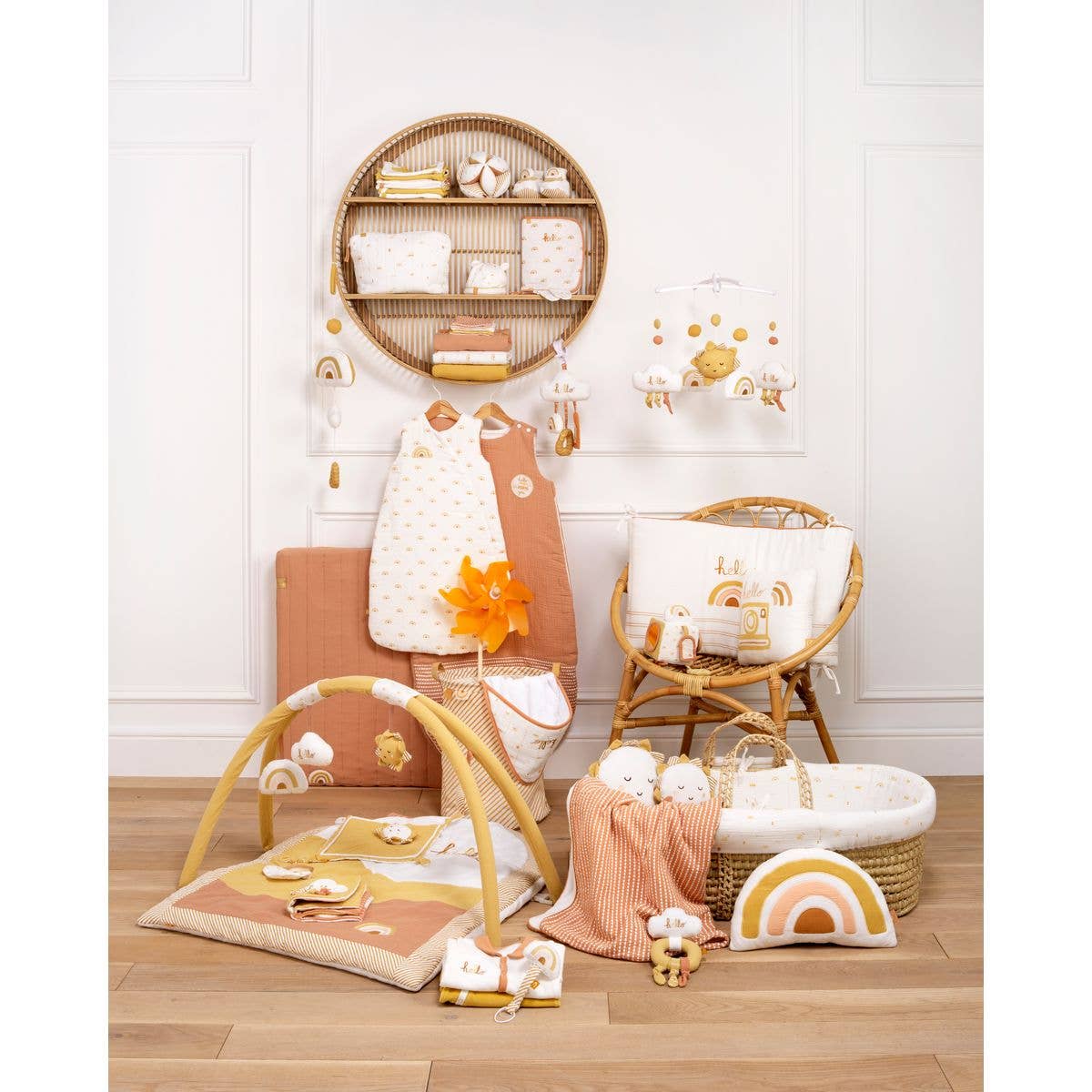 Sauthon - Vendita all'ingrosso Tutina (senza piedini) - Neonati - Sauthon Sunlight - Set di 3 body a manica corta per bebè di 3 mesi4