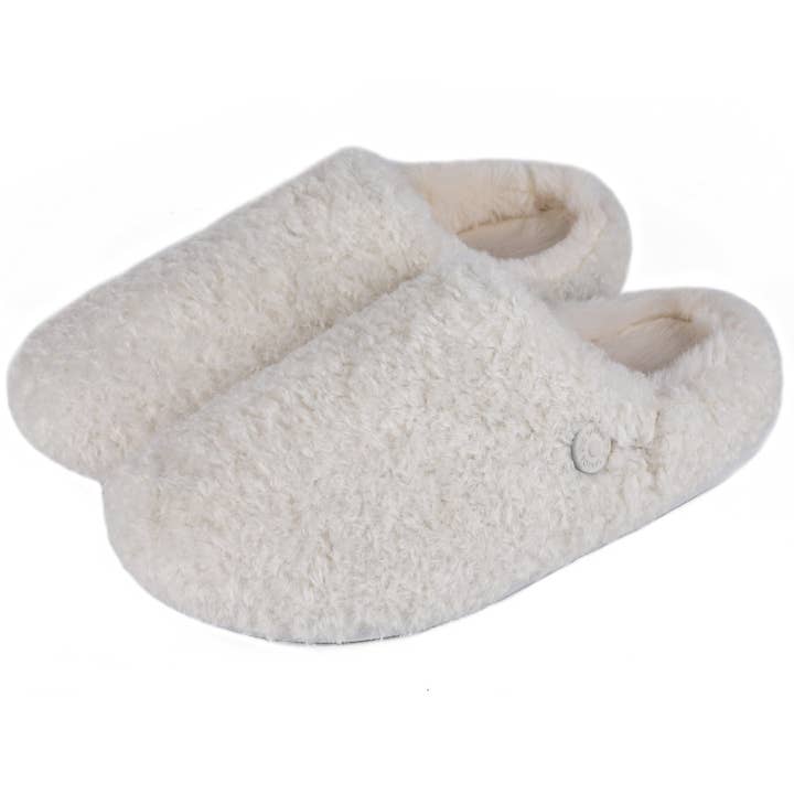 Helena Mule Slipper in Cream for wholesale by Shu Da Living