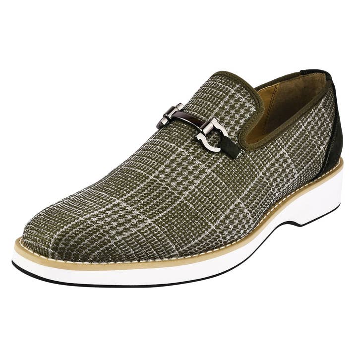 LIBERTYZENO - Wholesale Loafers - Men's - Megaball mens Casual textile printed buckle shoes