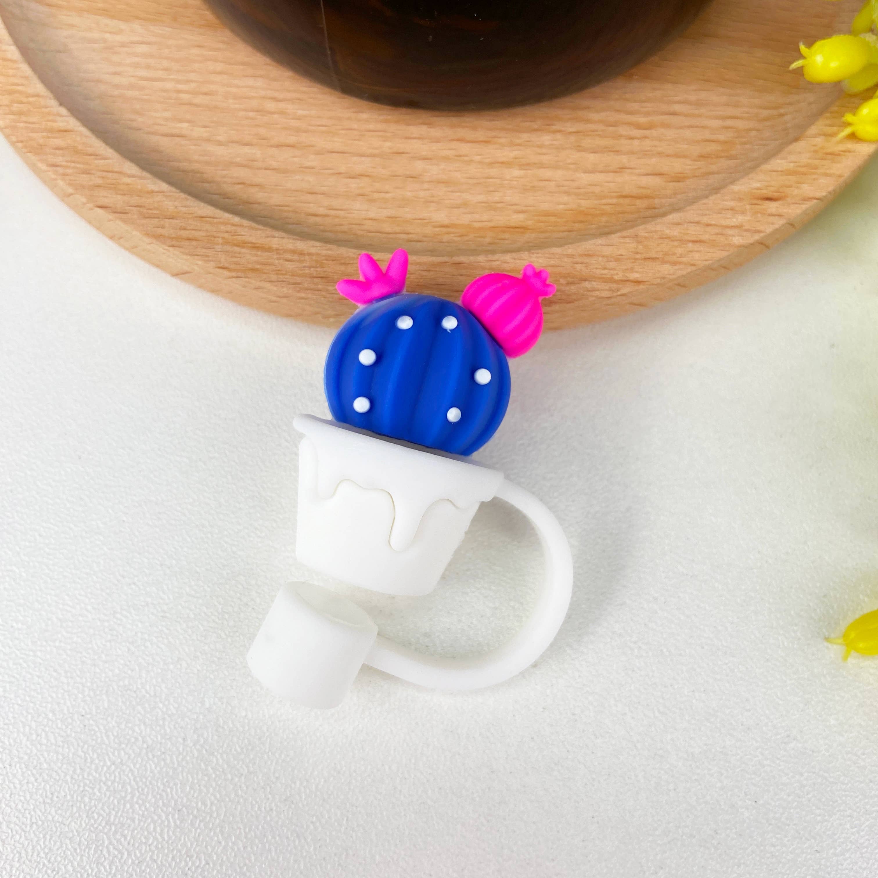 SoapElenGlen - Wholesale Drinking Straw - Cute dustproof drinkware straw plug straw cover straw cover42