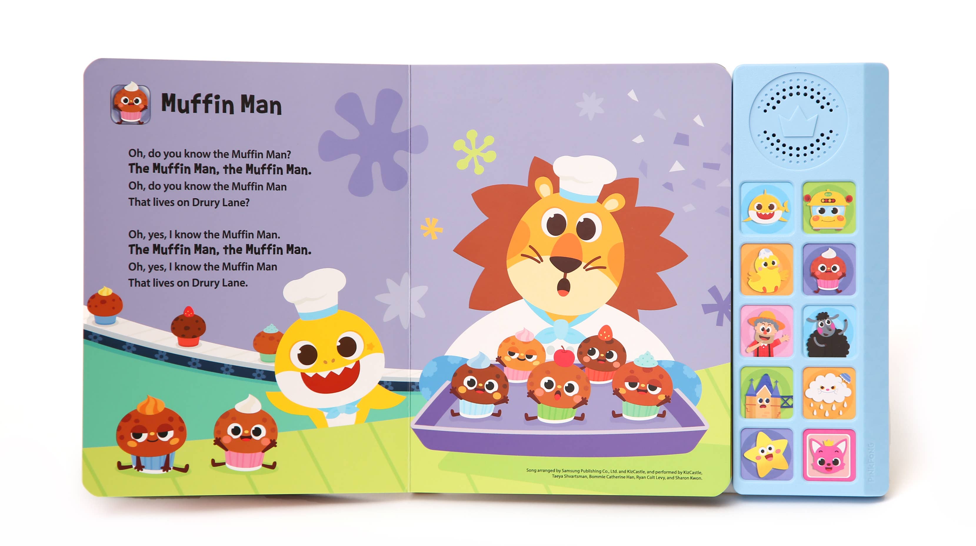 Pinkfong USA - Wholesale Baby & Toddler Book (0-2) - Pinkfong Baby Shark Nursery Rhymes Sound Book2