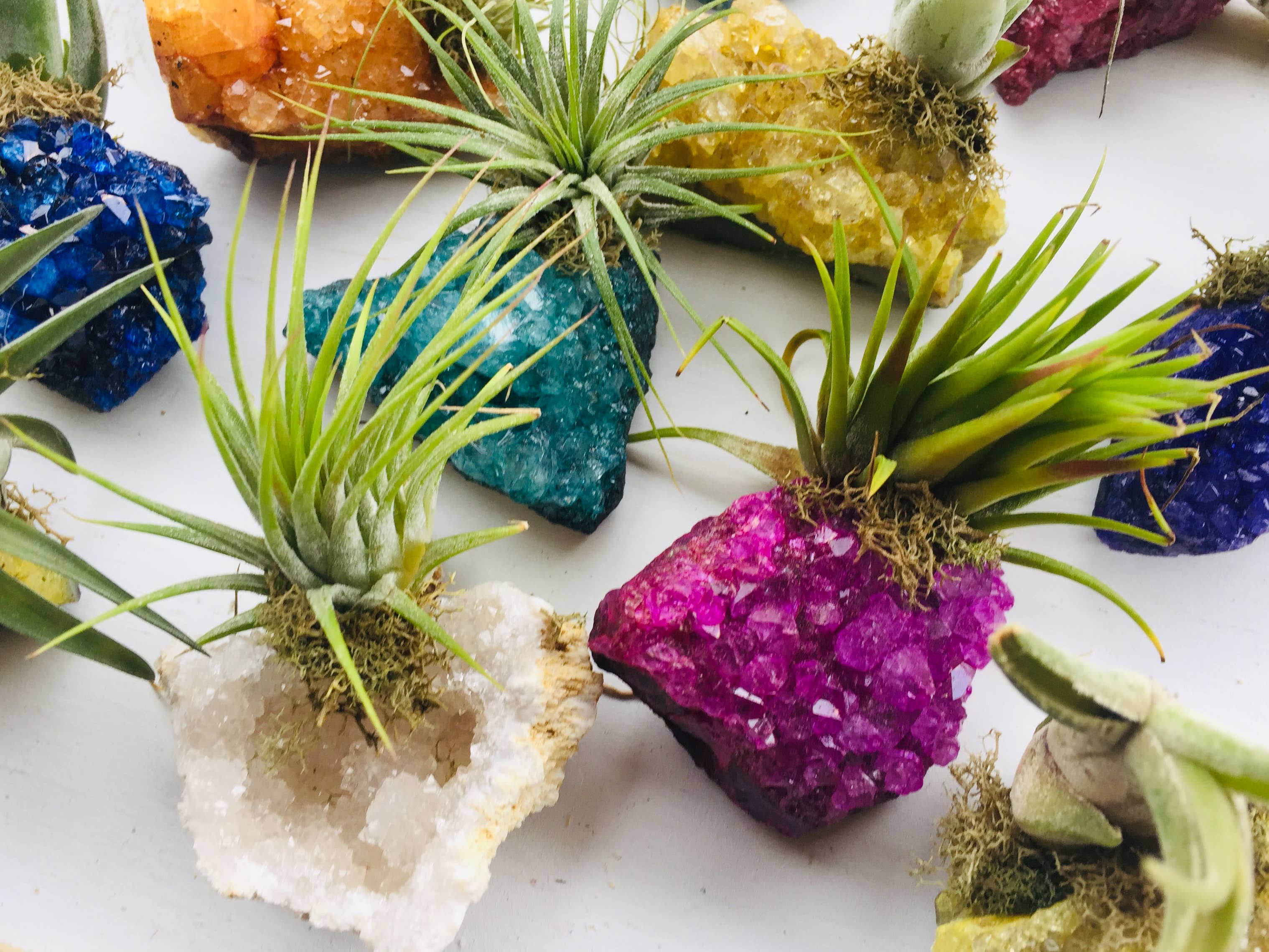 Mahalo Market - Wholesale Ornament Set - Magical Druzy Crystal Clusters0