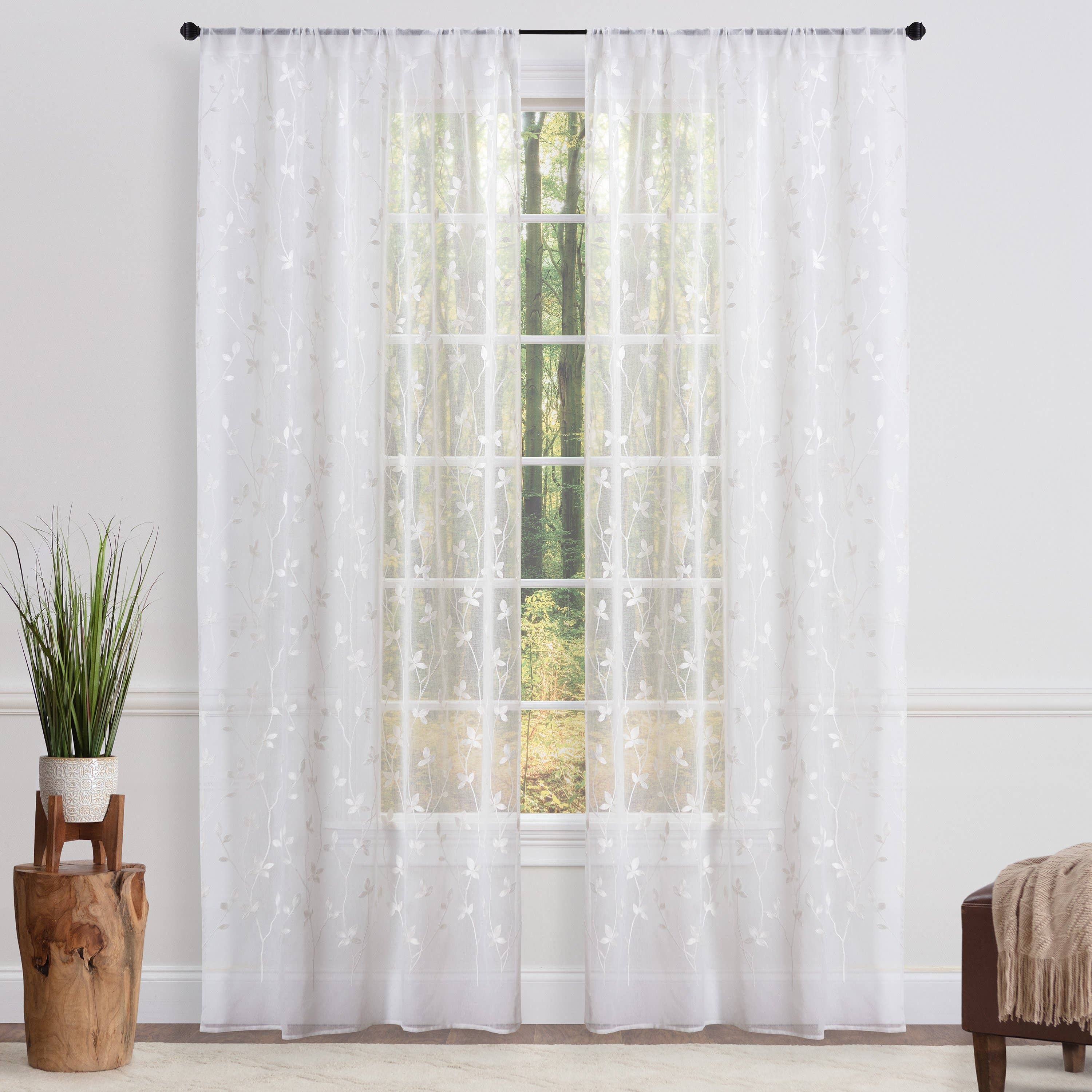 Chanasya - Wholesale Curtain - Sheer Vine Curtains31