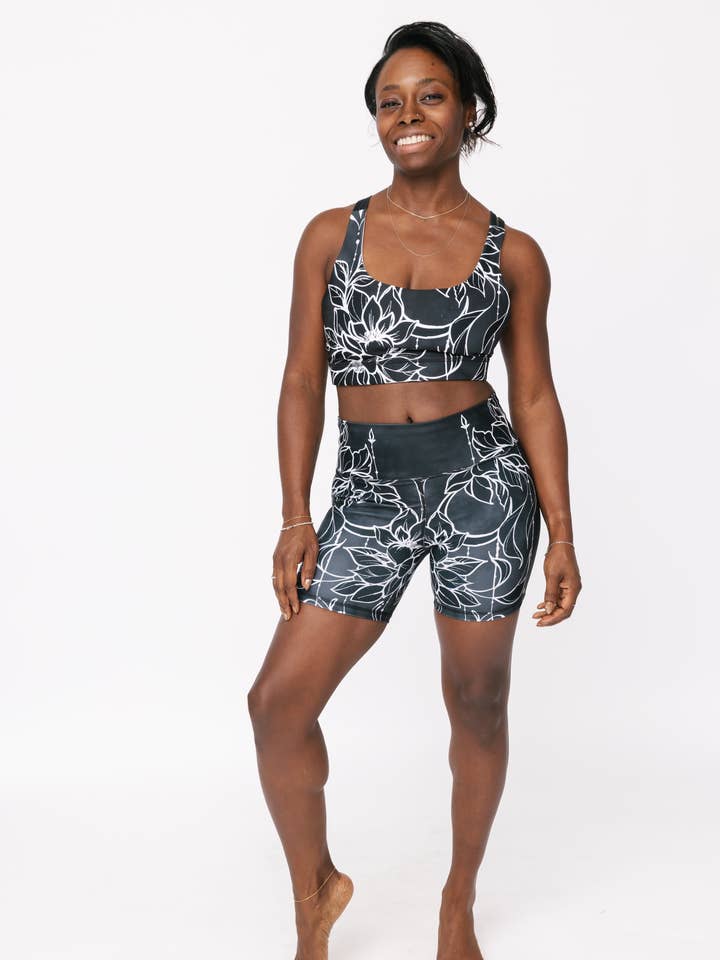 Logan Shorts - Lotus Moon for wholesale by Nominou Designs