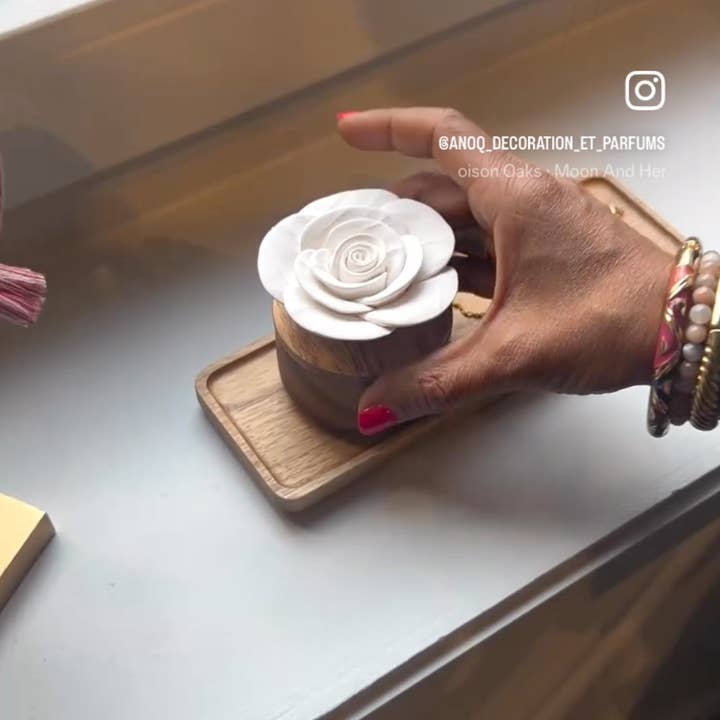 Anoq - Wholesale Jewelry Box/Organizer - Jewelry box fragrance diffuser, tray set and wooden box3