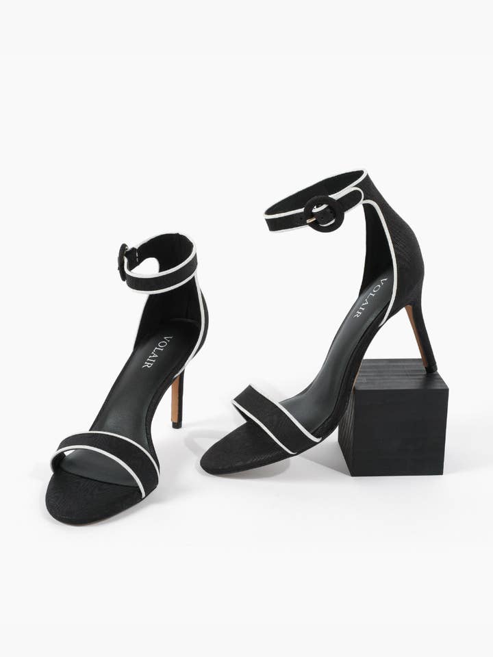 Sustainable Cushioned Sporty Strap Stiletto Heel for wholesale by Volair