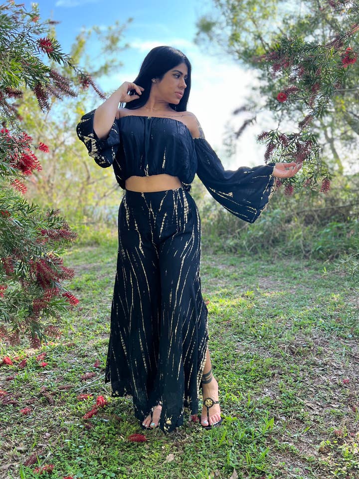 Tie dye boho set- Case of mixed colors for wholesale by Foutaz LLC