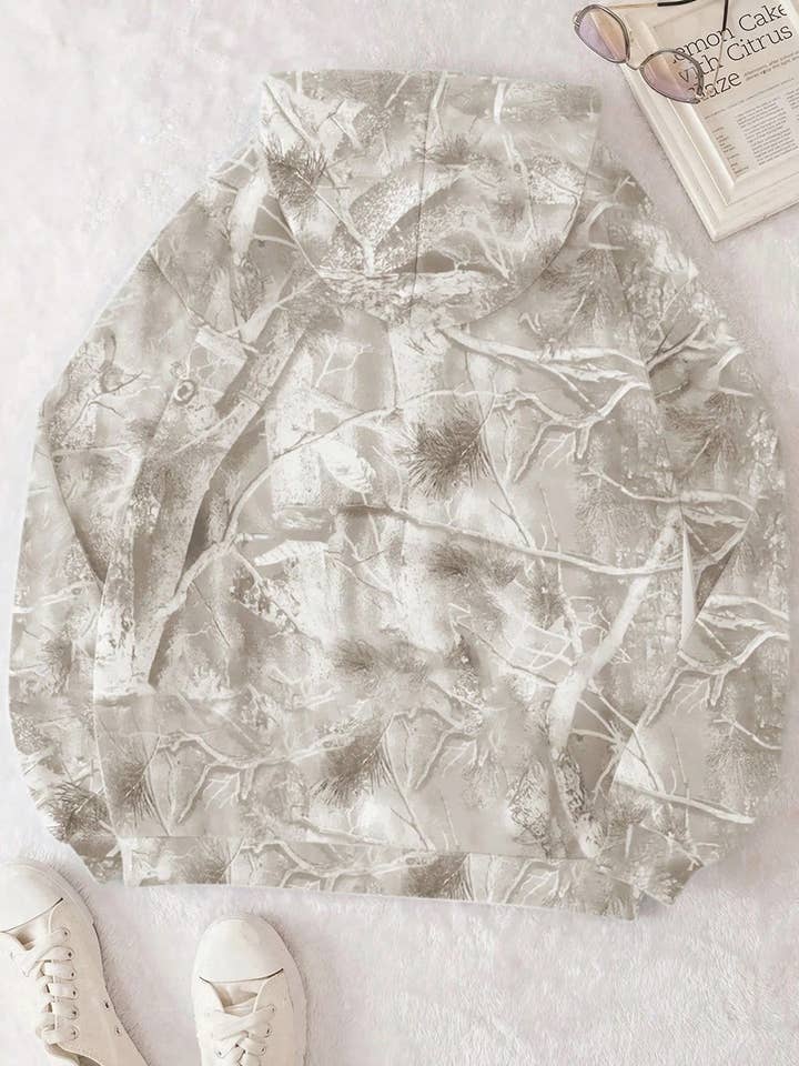 Suhkasana – wholesale Hoodie – Women's – Woodland Camo Oversized Pullover Hoodie for Women16