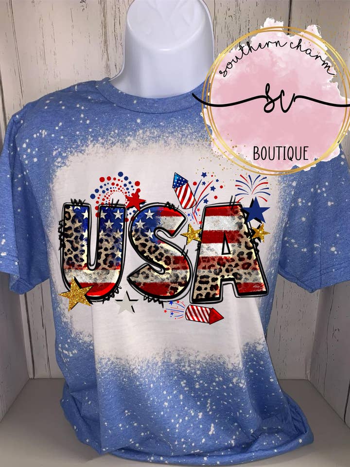 USA (Royal Tee) for wholesale by Southern Charm Boutique