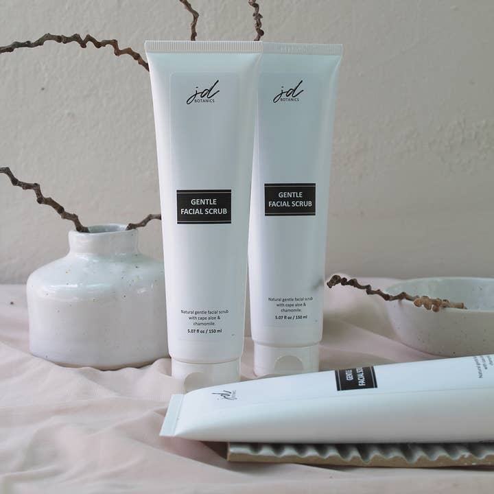 JDBotanics - Vente Exfoliants/Gommages visage - gommage doux pour le visage à l'aloe ferox et au rooibos6