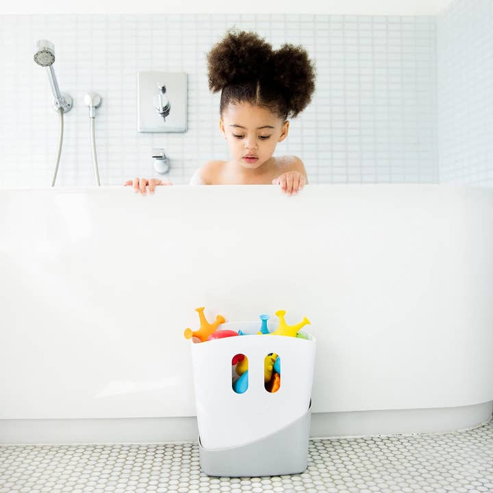 Ubbi - Wholesale Bath Toy - Baby - Gray Bath Toy Drying Bin