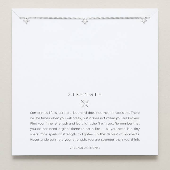 Bryan Anthonys - Wholesale Pendant/Charm Necklace - Strength Stations Necklace