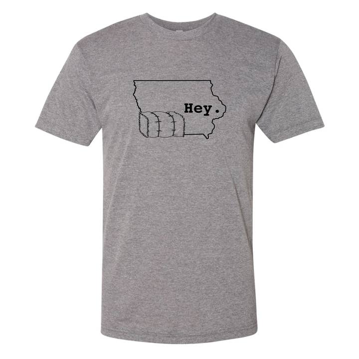 Hey. Iowa T-Shirt for wholesale by Iowa Awesome
