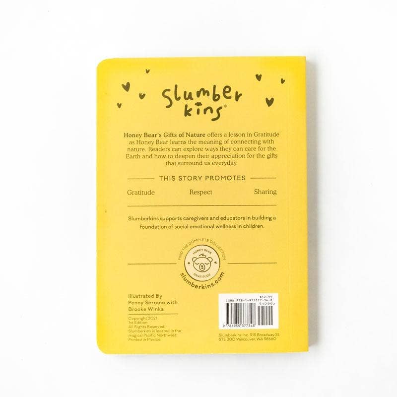 Slumberkins Inc. - Wholesale Stuffed/Plush Toy - Kids & Baby - Honey Bee Mini Plush Toy & HoneyBear's Gratitude Lesson Book7