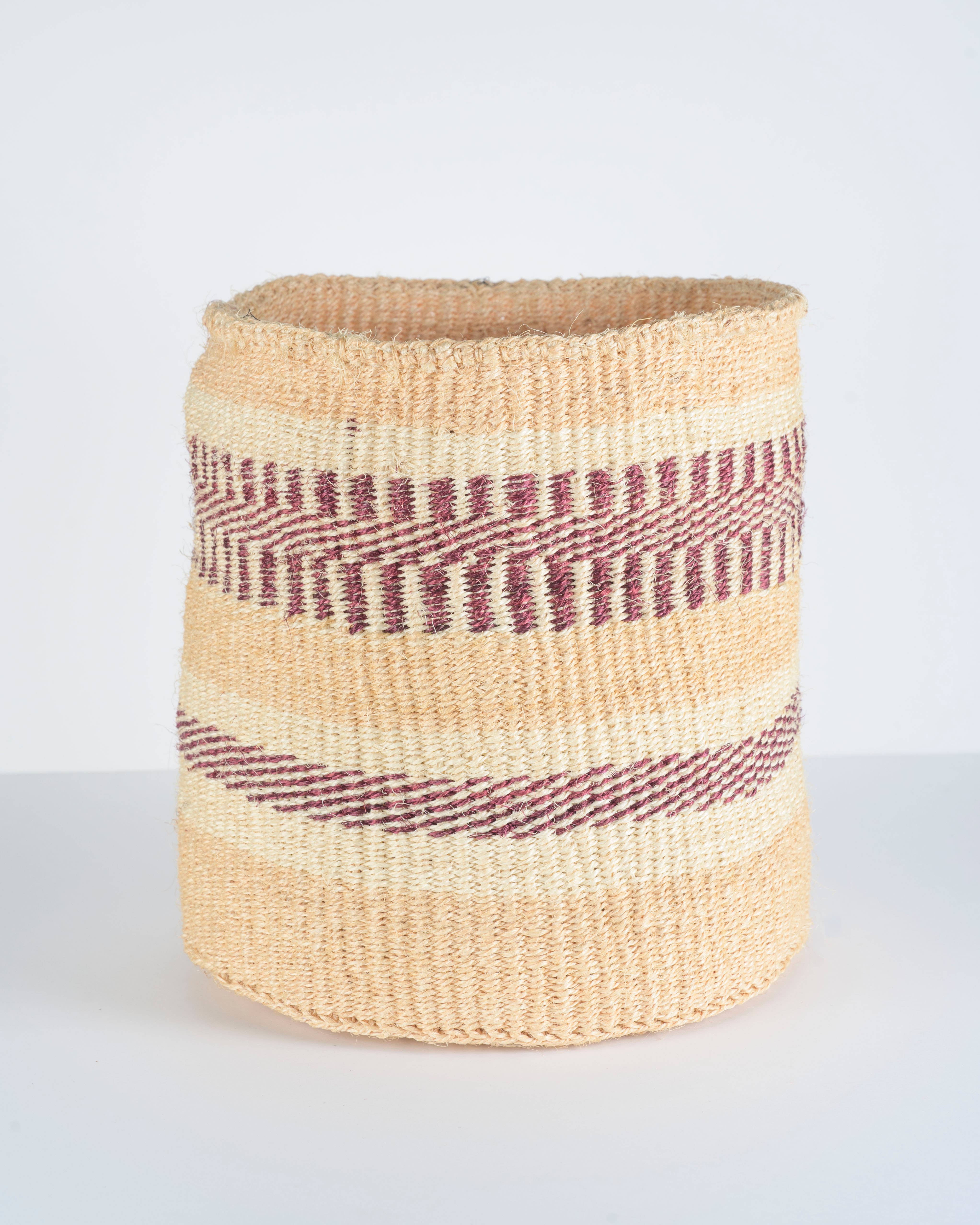 Crafts by Solid - Wholesale Basket - Handwoven Sisal Baskets - Natural Hues - XXS - XXL42