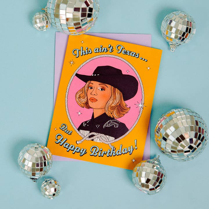 Party Mountain Paper co. - Wholesale Birthday Card - Texas Birthday | Birthday Card