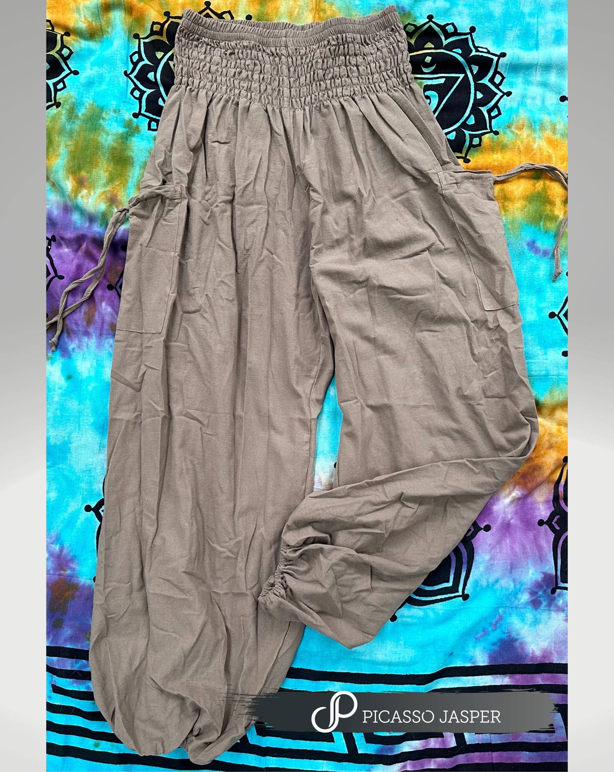 Picasso Jasper - Wholesale Pants - Women's - 100% Cotton, Two Pocket Magic Pants3