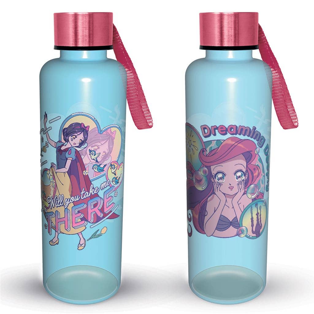 Pyramid International – wholesale Water bottle – Disney Princess (Manga) Slim Plastic Drinks Bottle0