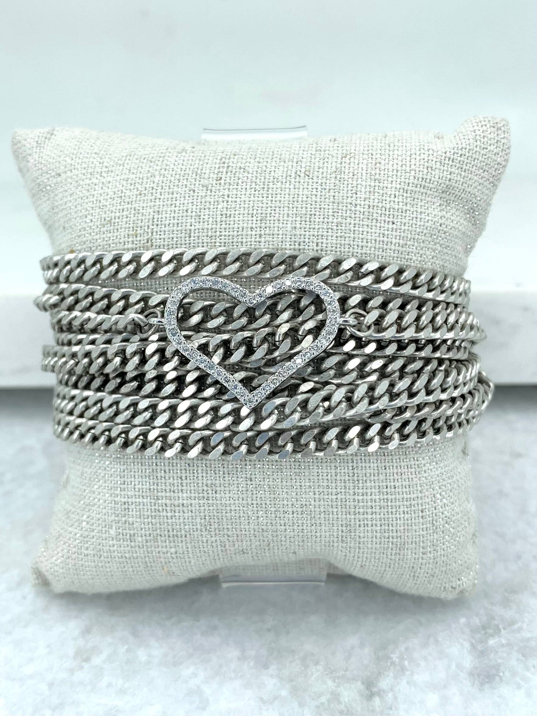 BMR - Wholesale Link & Chain Bracelet - Marlo Multi Chain Link & Chain Bracelet3