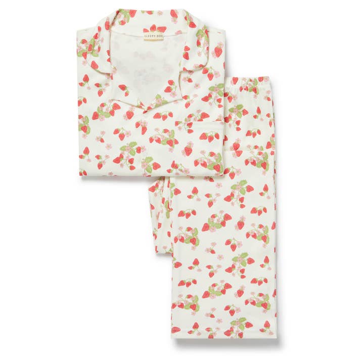 ENSEMBLE CLASSIQUE POUR FEMME | FRAISE pour la vente par Sleepy Doe