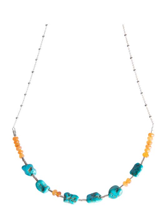 Sleeping Beauty Necklace for wholesale by Nothing Jaded