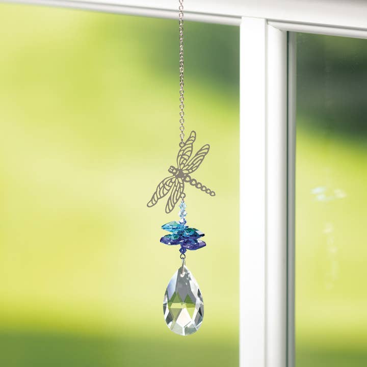 Woodstock Chimes - Wholesale Suncatcher - Crystal Fantasyâ„¢ - Dragonfly