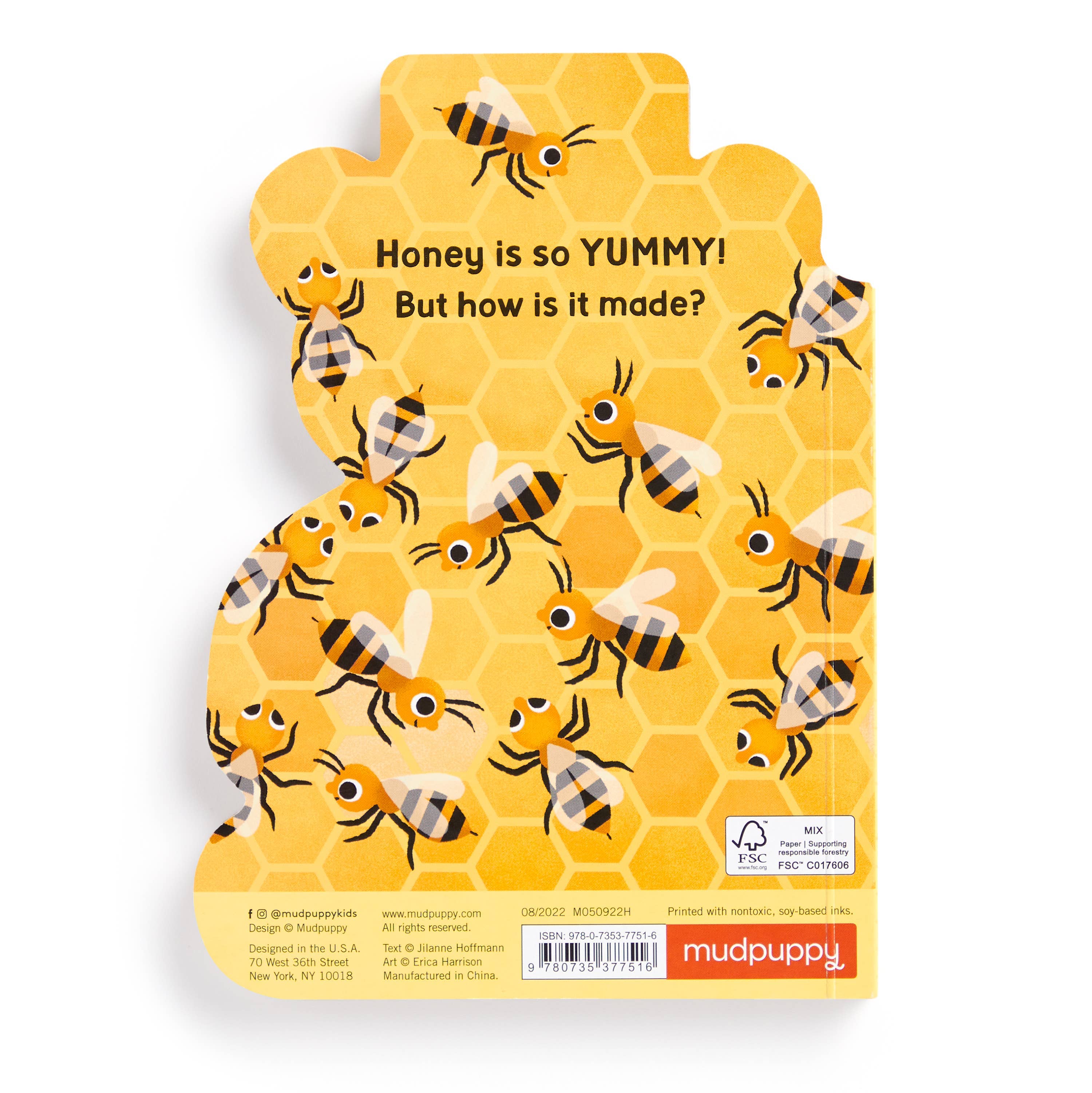 Chronicle Books - Wholesale Baby & Toddler Book (0-2) - The Honey Bear Hive Shaped Board Book3