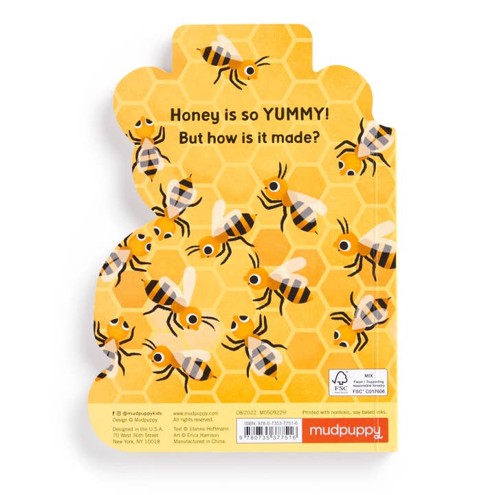 Chronicle Books - Wholesale Baby & Toddler Book (0-2) - The Honey Bear Hive Shaped Board Book3