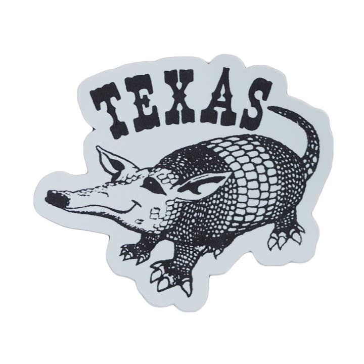 STICKER - Texas Armadillo for wholesale by NORMAN ROSCOE