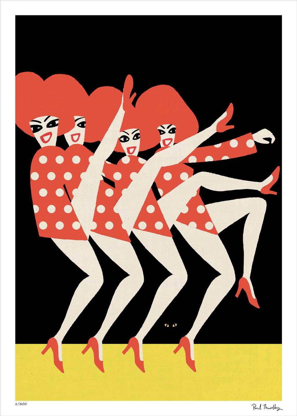 Sergeant Paper - Vendita all'ingrosso Stampa artistica - Stampa artistica di Paul Thurlby, Folies Bergères, Parigi1