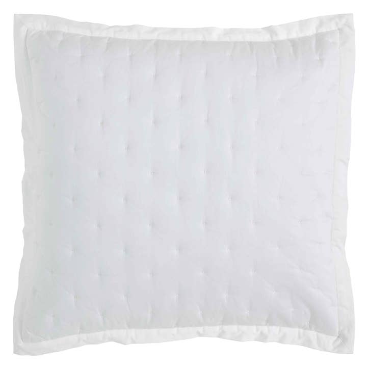 Funda de edredón Oscar, estándar, 20 x 26 pulgadas, blanca para venta al por mayor de Orchids Lux Home